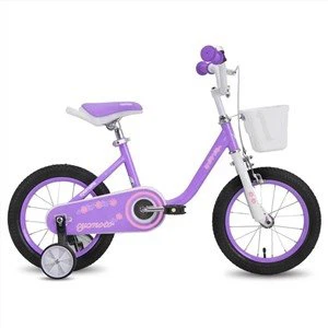 Nueva bicicleta para niños con diseño floral de 16 pulgadas