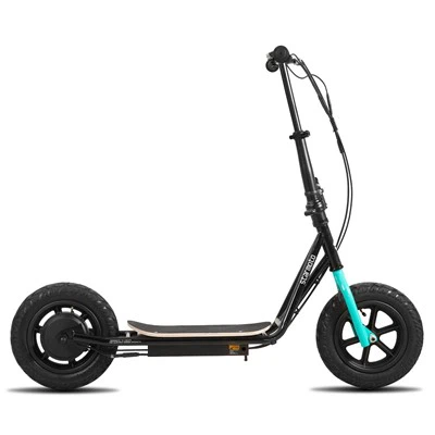 JOYKIE STARMOTO-patinete eléctrico plegable de 12 pulgadas, freno de disco mecánico, marcha única, marco de acero Hi Ten